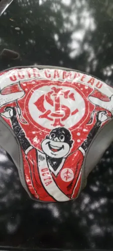 Antiga Capa de banco do inter dpara bicicleta 