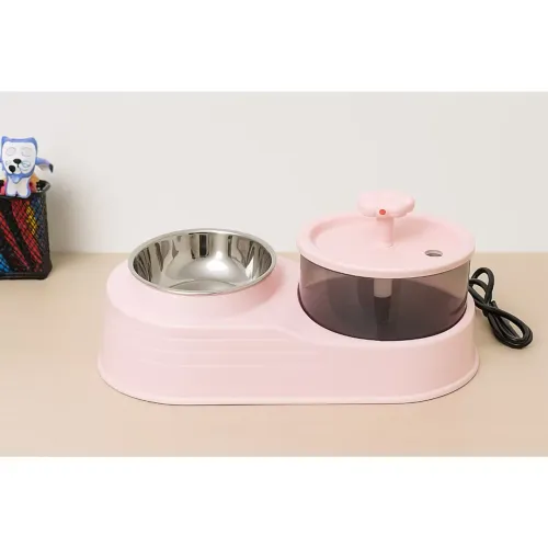 Fonte elétrica 2 em 1 com pote aço inox
