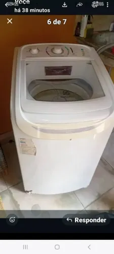 VENDO ESSA MÁQUINA ELETROLUX 8 KILOS FUNCIONANDO PERFEITAMENTE NÃO FAÇO ENTREGA VALOR 350