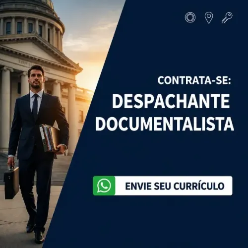 Auxiliar de Despachante/Documentalista /Experiência em Serviços Cartoriais