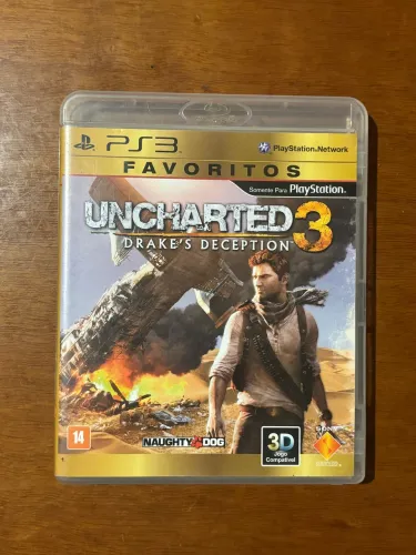 Jogo Uncharted 3: Drake?s Deception Para PlayStation 3