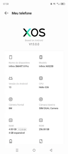 Infinix SMART 8 Pro