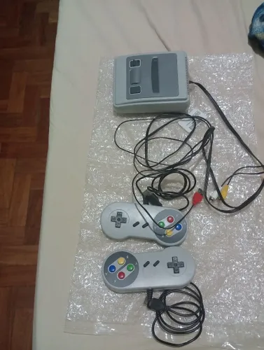 Console super mini SFC com 620 jogos videogame 8 bits
