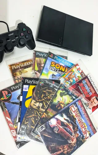 PS2 Slim completo
