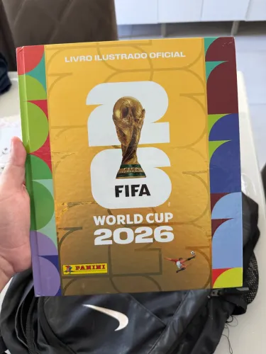 Álbum copa do mundo 2026 Ouro Completo 