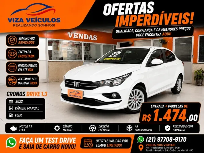 Fiat Cronos Drive 1.3 8V Flex 2022