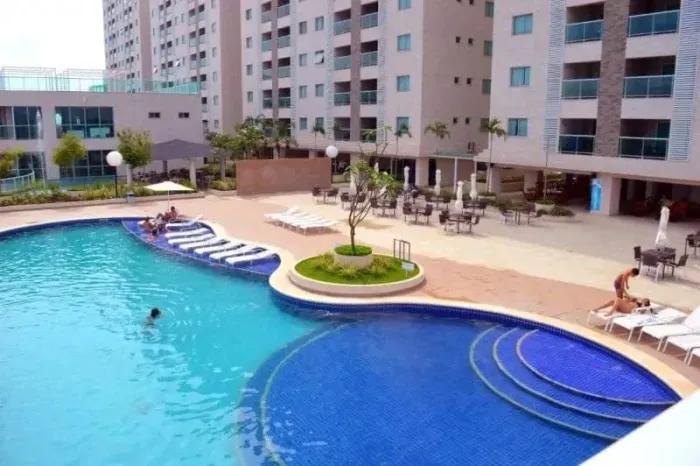 VERAS VENDE AP MULTIPROPRIEDADE 7º ANDAR NO SALINAS PARK RESORT