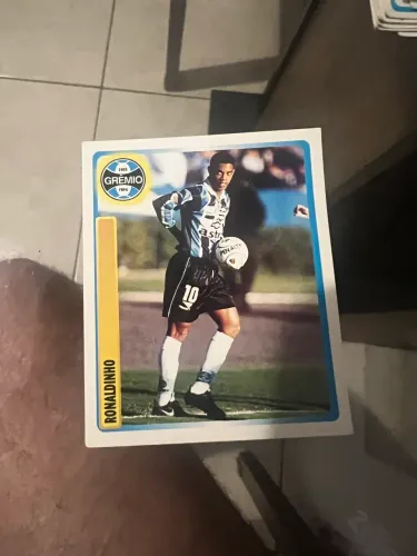 Figurinha Ronaldinho Gaúcho no Gremio
