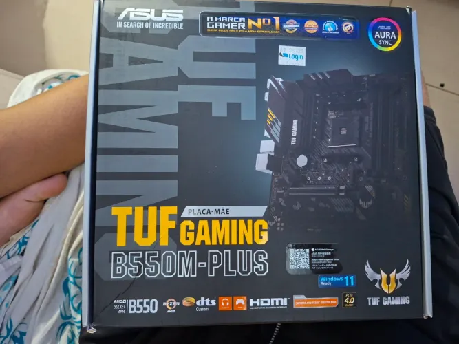 PLACA MÃE B550M PLUS II DA TUF GAMING