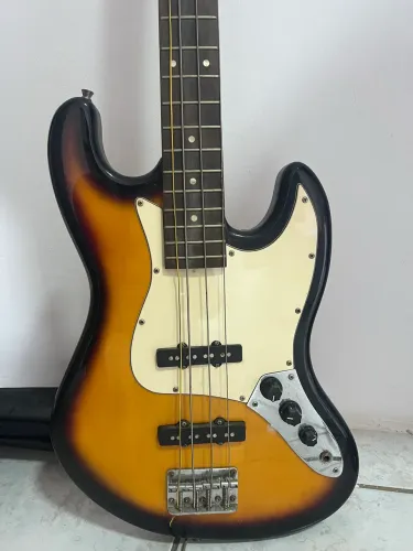 Contrabaixo Benson 4 cordas Cor Sumburst Sx Jazz Bass