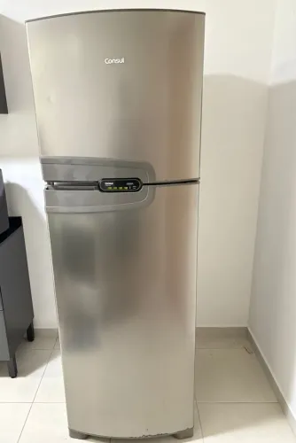 Geladeira inox consul