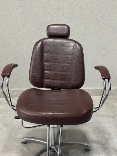 Cadeira Reclinável Barbeiro Barbearia Hidráulica