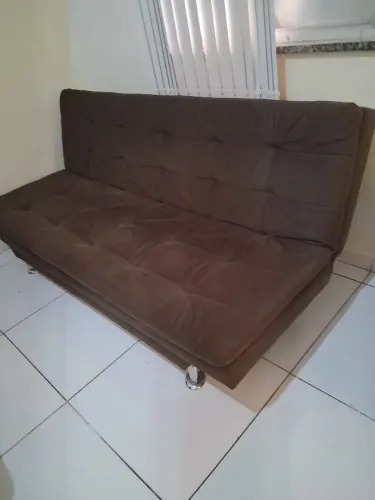 Sofa Cama Marrom