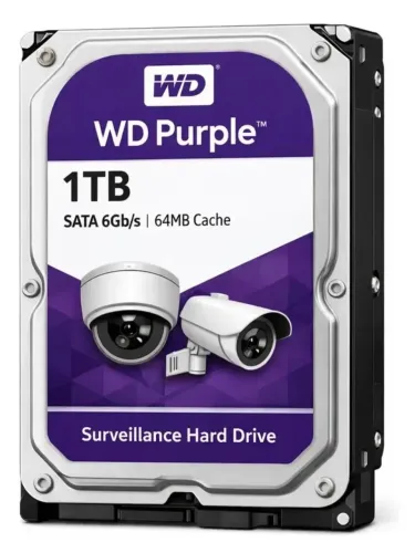 Hd 1TB Wd Purple Vigilância P/ Dvr -24/7