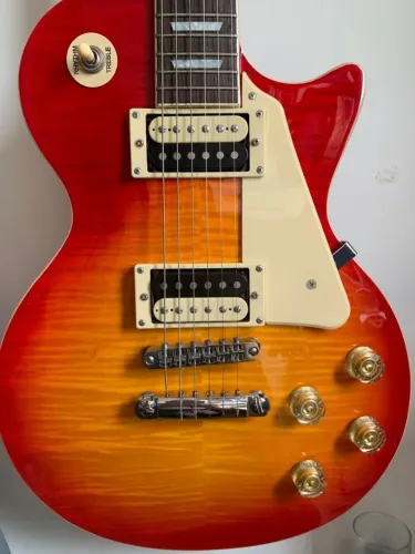 GUITARRA STRINBERG CHERRYBURST LPS280 COM UPGRADES 