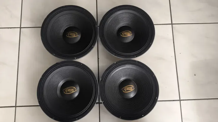 ALTO falante EROS 500 rms15 POLEGADAS carcaça de alumínio