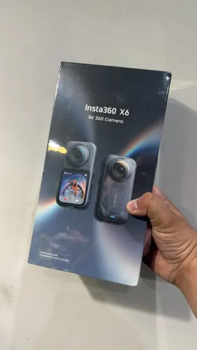 Câmera insta 360 x6 lançamento