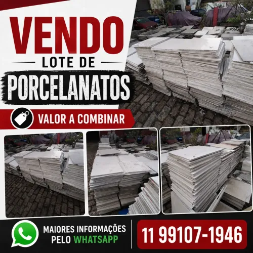 Vendo lote de porcelanatos 