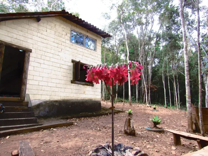 Chalé /rio/mata atlântica.venha viver a natureza