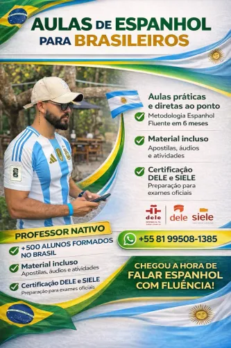 Professor de Espanhol (Nativo)