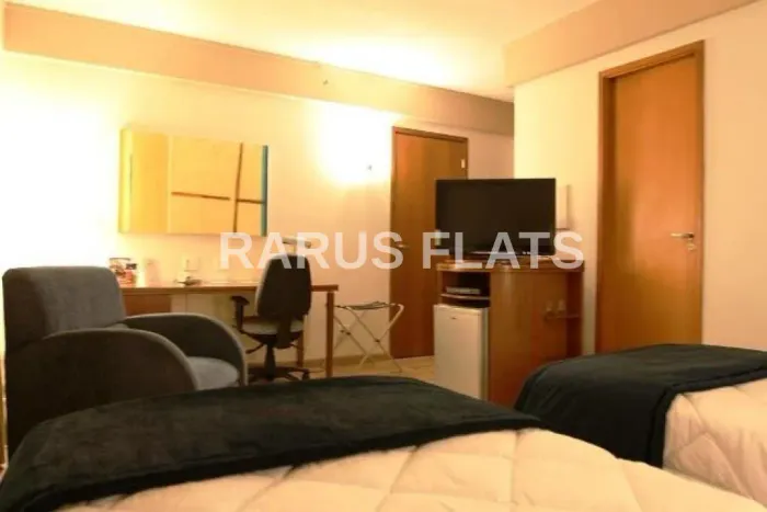 Rarus Flats - Flat para venda - Edifício Live Lodge