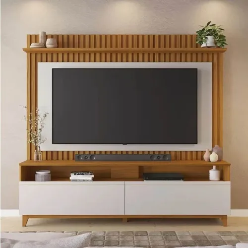 Home / estante ripado para TV até 65" NOVO