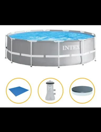 Piscina 6500L fechada na caixa