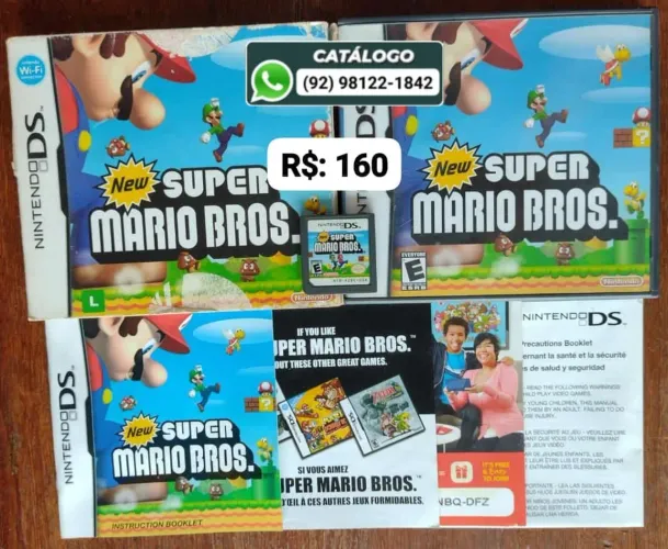 New Super Mario Bros. + Luva = R$: 160