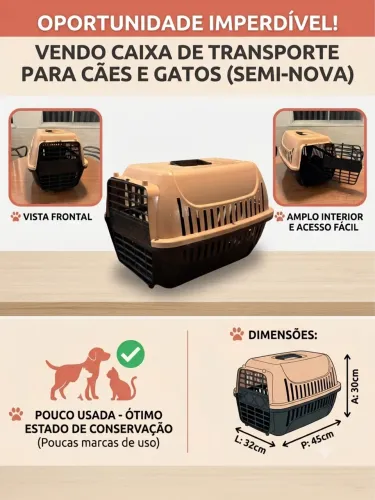 Caixa de Transporte Cachorro