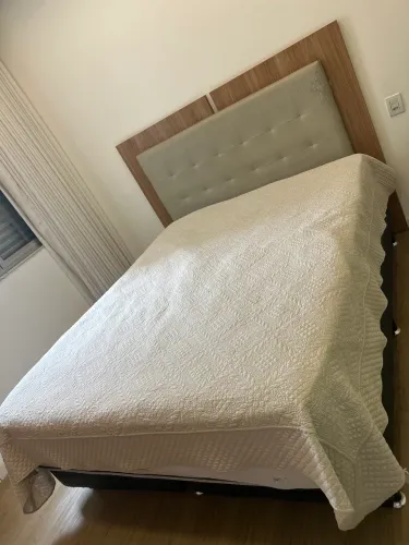 Cama box queen + cabeceira
