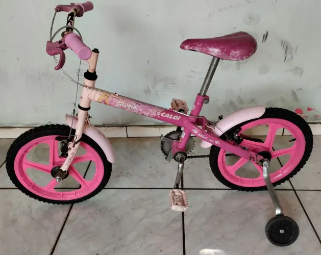Bicicleta da Barbie aro 16