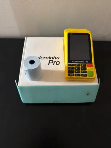 Máquina de cartão Moderninha Pro