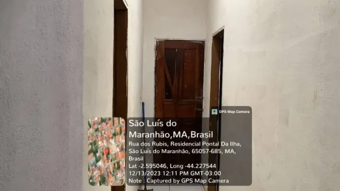 Casa 80m² com Terreno 93m² | São Luís-MA | Pontal da Ilha - 3 Qts, 1 Banheiro e 1 Vaga - F