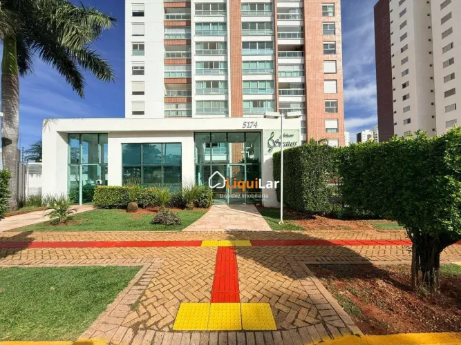 Apartamento de Alto Padrão no Johan Strauss com 3 Suítes, Planejados e 3 Vagas na Av. Mato
