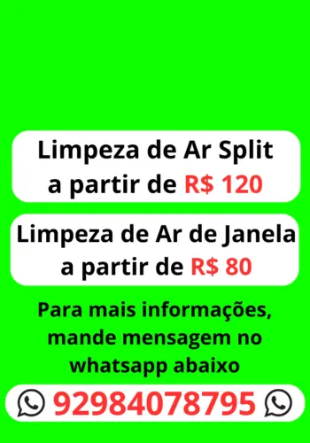 Limpeza de ar condicionado