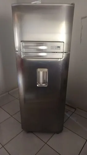 Geladeira duplex inox 