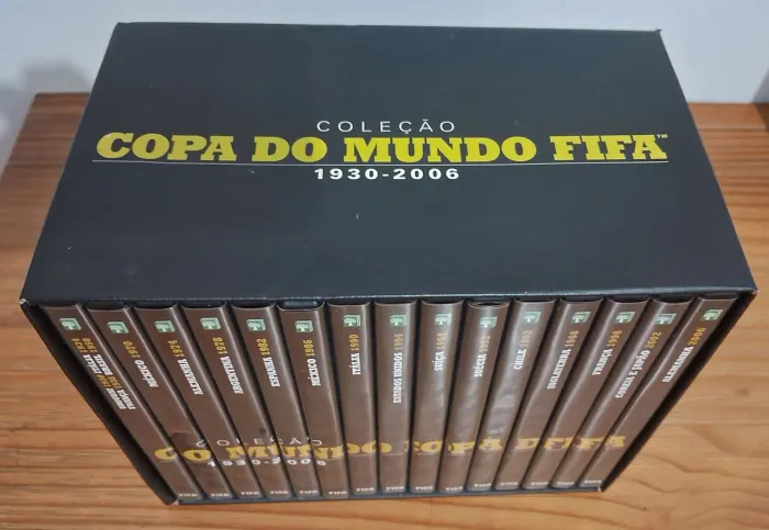 coleção copa do mundo FIFA 1930 a 2006 em DVD