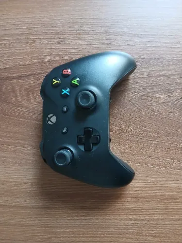 Controle Joystick original Xbox One Microsoft preto 