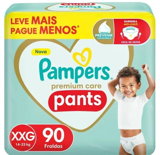 Fraldas Pampers pants Premium care
