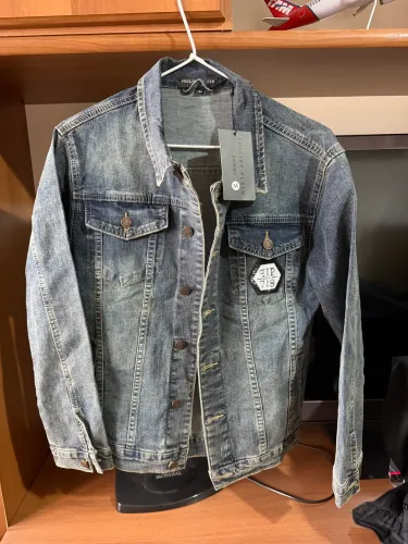 Jaqueta Jeans Slim Philip Plein