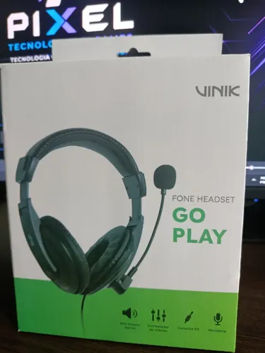 FONE DE OUVIDO HEADSET GO PLAY FM35 NOVO