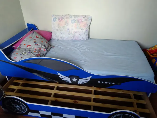 Bi cama solteiro infantil