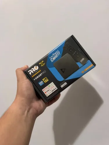 TV BOX PRO ELETRÔNICS SMARTPRO 4KHD WIFI ANATEL DIGITAL