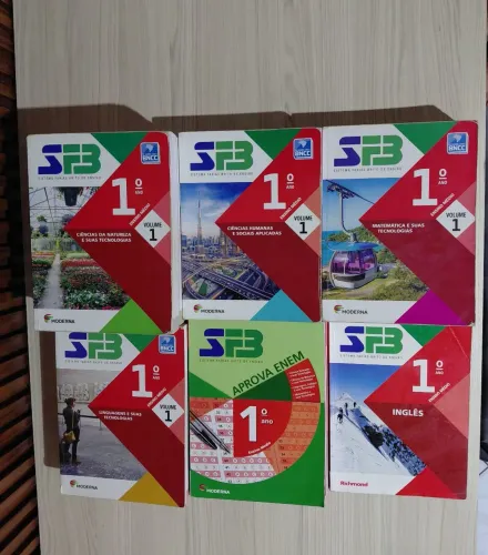 Livros SFB - 1° ano ensino médio
