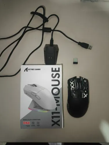 Mouse Attack Shark X11 Preto
