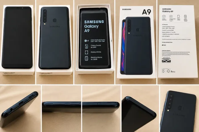 Samsung Galaxy A9 128GB | Muito Conservado | Caixa Original