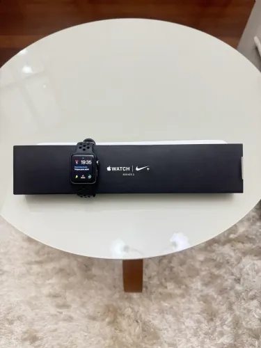Apple Watch Series 3 Nike 42mm Cinza Espacial (Com Caixa e Extras)