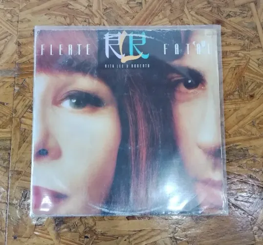 LP Rita Lee & Roberto - Flerte Fatal (1987) Original EMI + Encarte | Disco Impecável