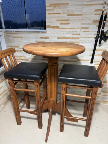Conjunto bistrô - 2 banquetas