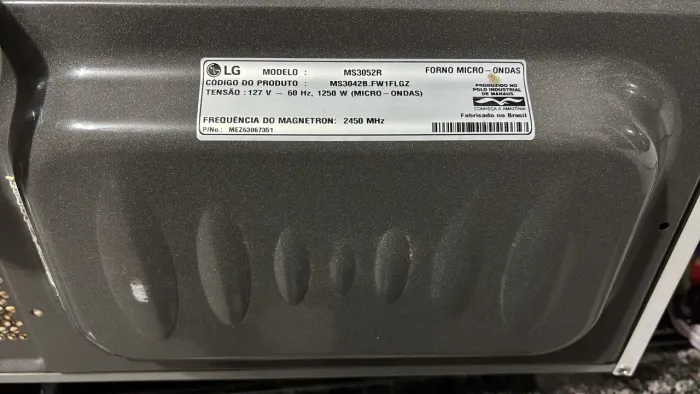 MICROONDAS LG 30L 110v Super conservado